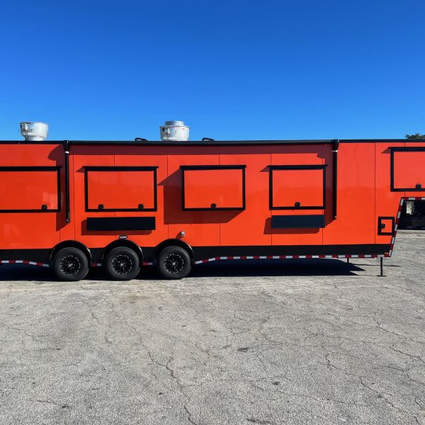 2025 SDG 40 Foot Gooseneck with Ole Hickory ELIB Installed- 847 - SDG Trailers