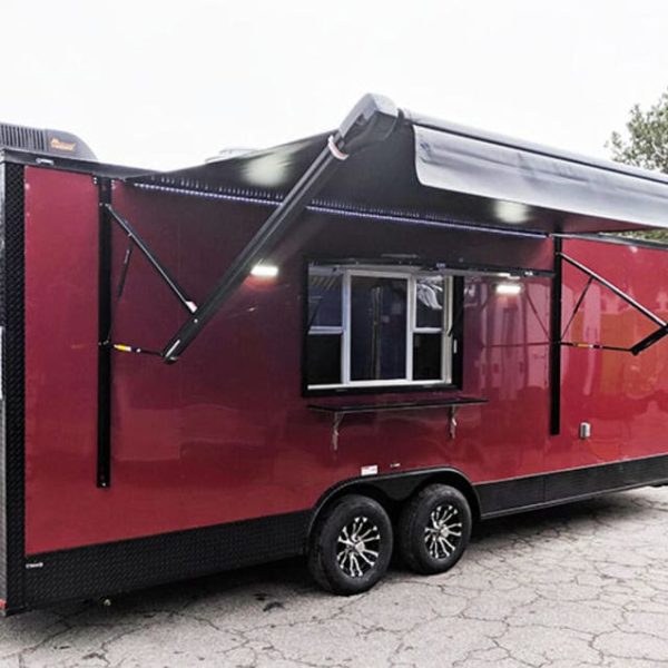 2025 Southern Dimensions 24- Concession Trailer- Gas – Fire Suppression-Hood-Refrigeration (SDG-215) - SDG Trailers