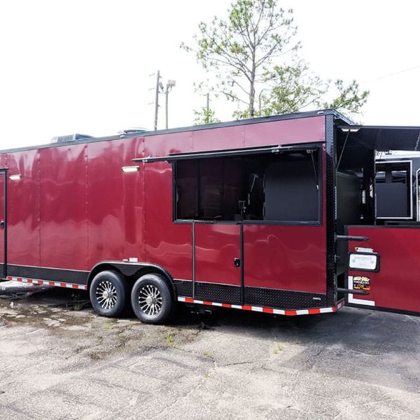 2025 Southern Dimensions 26'- Fully Loaded with Steam Tables & Smoker (SDG-339) - SDG Trailers