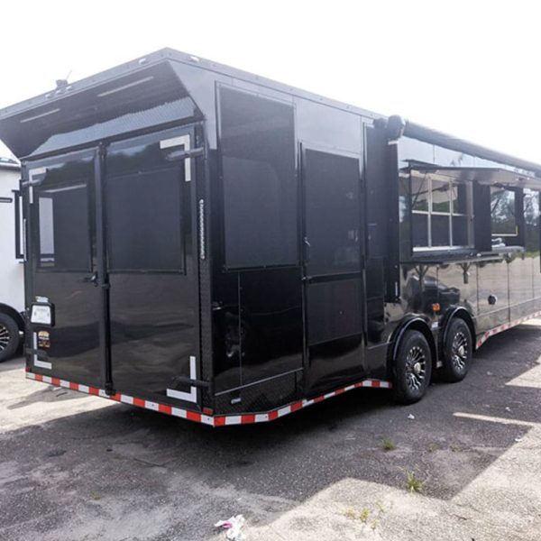 2025 Southern Dimensions 28'- Fully Loaded With Smoker & Screen Porch (SDG-335) - SDG Trailers