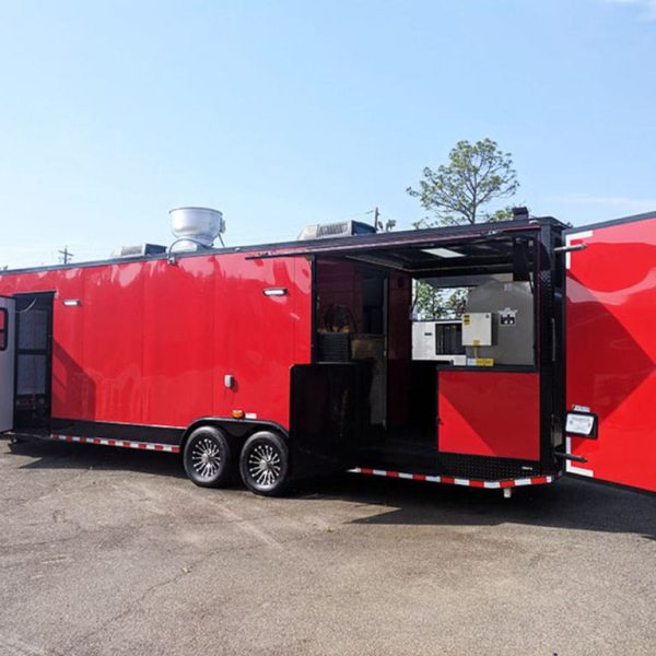 2025 Southern Dimensions BBQ Concession Trailer – OLE Hickory PIT- Loaded (SDG-224) - SDG Trailers