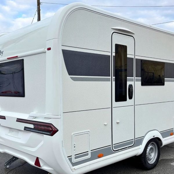The Hobby caravan